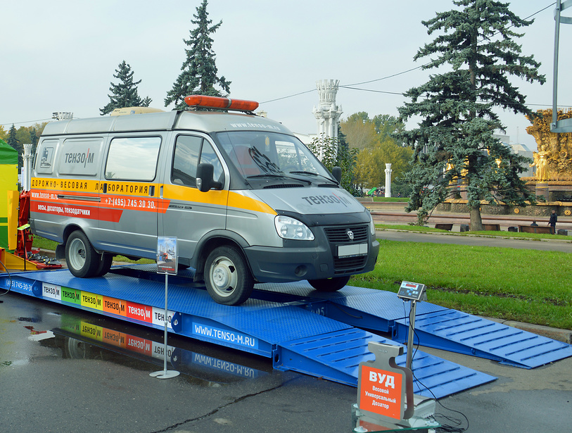 Передвижной пункт весогабаритного контроля